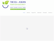 Tablet Screenshot of eu-aseanforum.com